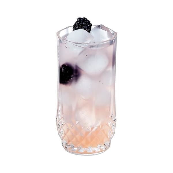 Vintage vattenglas - CRISTAL D'ARQUES - Longchamp - Ultra transparent glas - Design i vintage kristallutseende