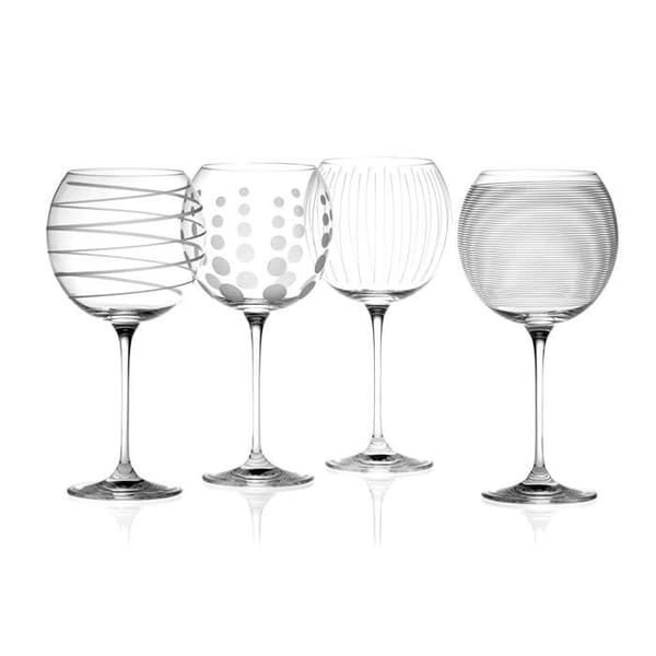 KREATIVA TOPPAR - 4 glasögon med mönster - 5159316