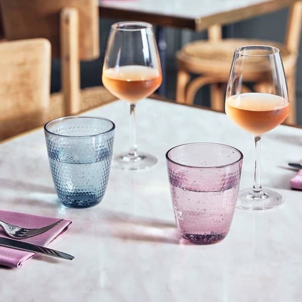 Arcoroc - 9435999 - PAMPILLE MAZZARINE BLEU - Förpackning med 6 höga glas i glas 31 cl