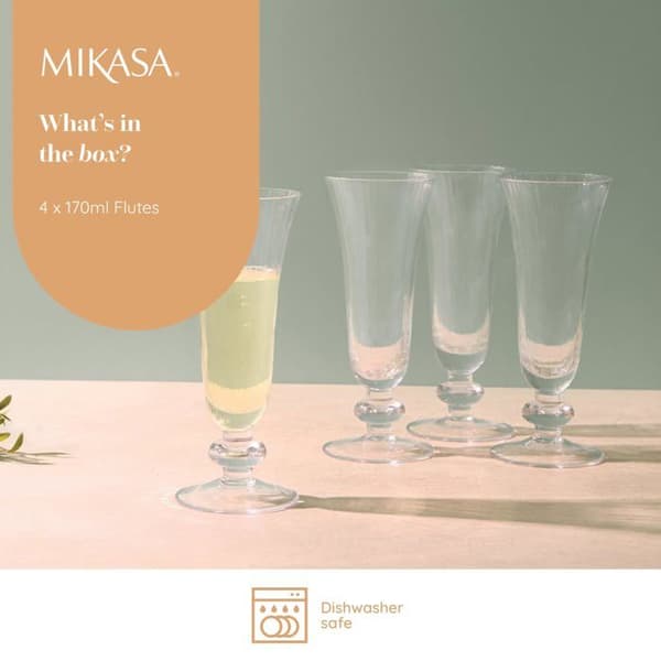 Champagneglas - champagnekupa - champagneflöjt Mikasa - MKSALFLU4PC