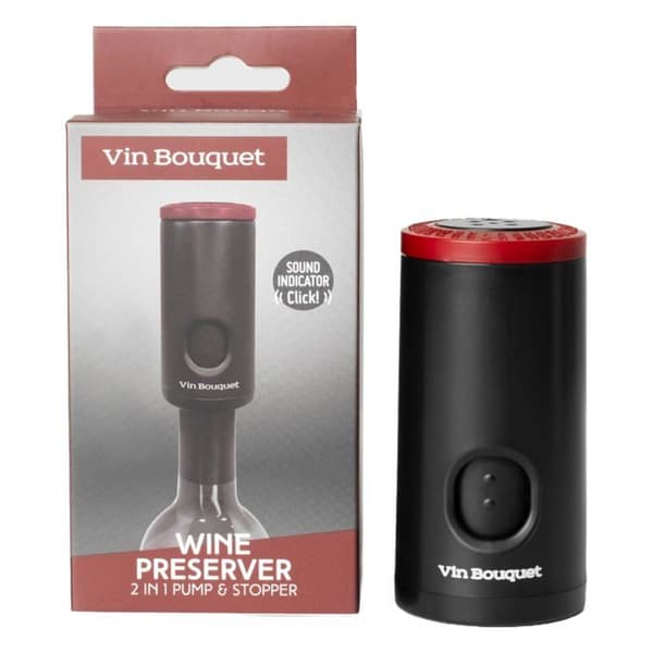 Gobelet Vin - Vin Bouquet - Svart - Plast - Diskmaskinvänlig - 1 styck