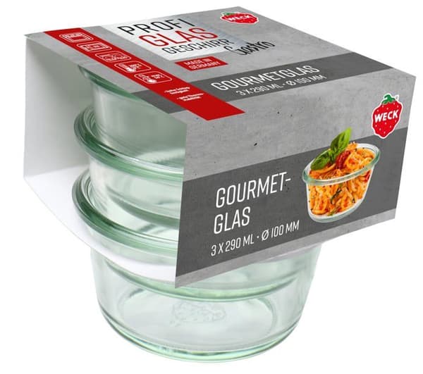 Vattenglas med eller utan fot - sirapsglas - fruktjuiceglas - sodaglas - Weck-kopp - 76124