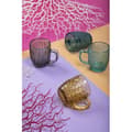 Miniatyrbild 2 av 4: Villa d'Este hem tivoli - 5908984 - Paket med 6 kaffekoppar 90 ml i färgat glas, geometriska former