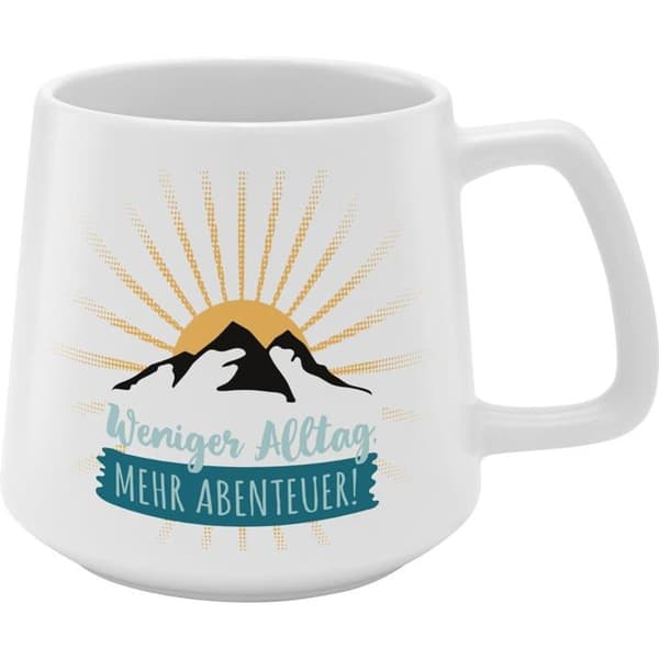 Gruss - co - 48451 - Äventyrskonisk mugg | Gres 43 cl Flerfärgad | Vänner present |