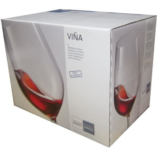 SCHOTT ZWIESEL Box med 6 Vina vinröda glas - 62 cl