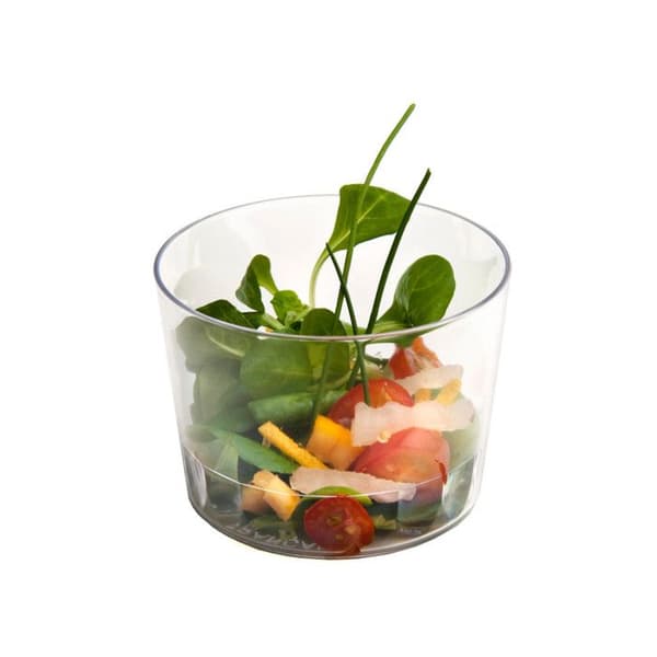 15 runda Bodega verrines 17,5 cl D. 80 x Ht. 58 mm återanvändbar, återvinningsbar 100 % fransk - Transparent - D-Work