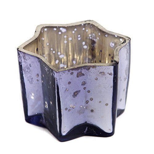 Inside Retail Insideretail värmeljushållare för bröllop, glas, lila, 7 x 7 x 7 cm, 48 enheter av - 700452-9-48LIL-H