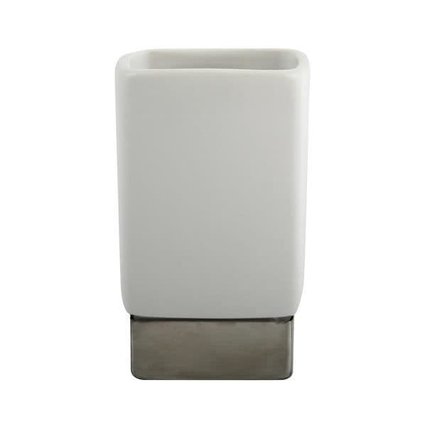 MSV Gobelet Keramik & Inox MAHE Vit & Grå