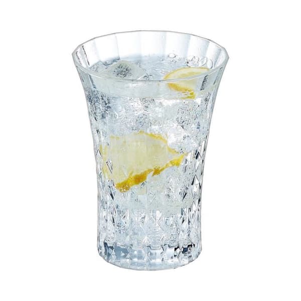 Lady Diamond juice- och läskglas - Cristal d'Arques - Ultratransparent glas med vintagedesign