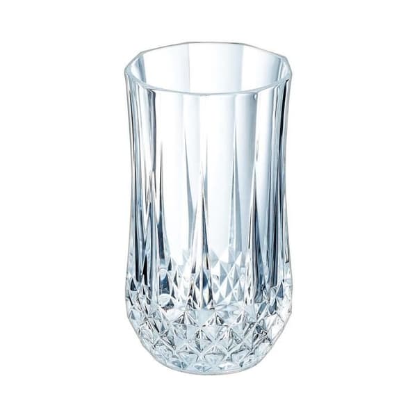 Vattenglas - Cristal d'Arques - Longchamp - Set om 6 - Transparent kristall - Diskmaskinssäker