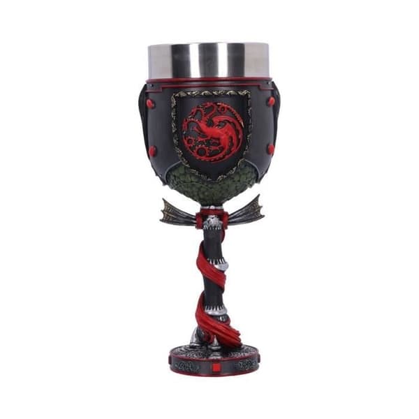Tumbler - NEMESIS NOW - House of the Dragon Targaryen demonglas - Resin - Svart