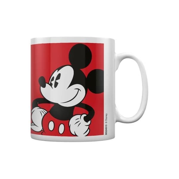Mugg - DISNEY - Musse Pigg - Vit - Keramik - Maskindiskvänlig