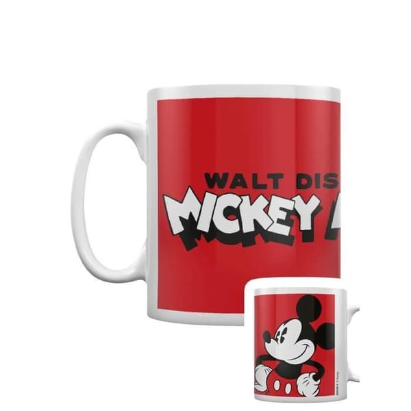 Mugg - DISNEY - Musse Pigg - Vit - Keramik - Maskindiskvänlig