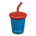 Miniatyrbild 1 av 4: Gobelet i rostfritt stål 296 ml med sugrörslock Mykonos Blue - KLEAN KANTEEN 0,00