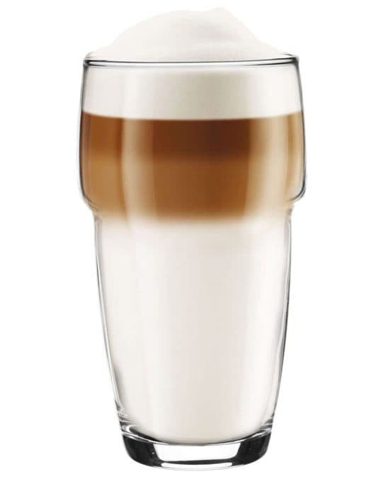 Glasmark - A680067-0250-0000-00 - Krosno Set med 6 latte macchiato kaffeglas 250 ml