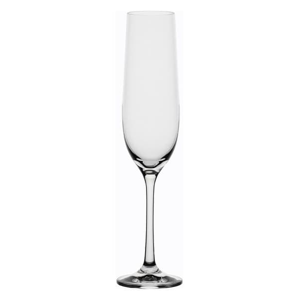 Den vita porslinet - P401300007 - DEN VITA PORSILEN - Set med 6 glas för mousserande vin 190 ml Novello