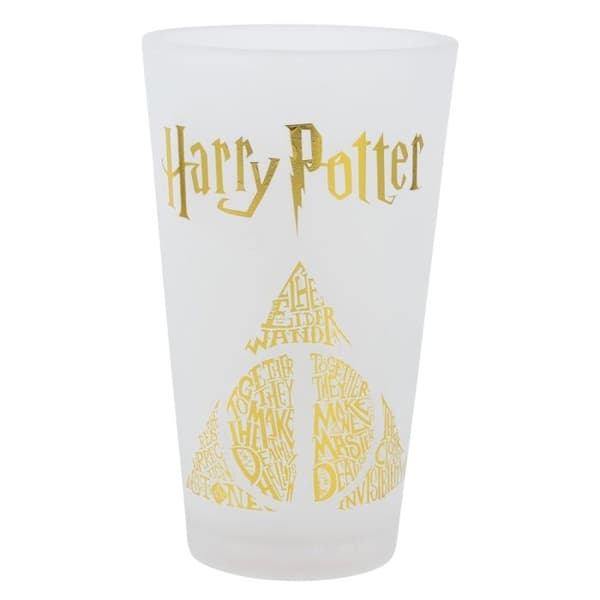 Harry Potter - Set med två glas i en dekorativ låda från kollektionen Golden Magic 490 ml