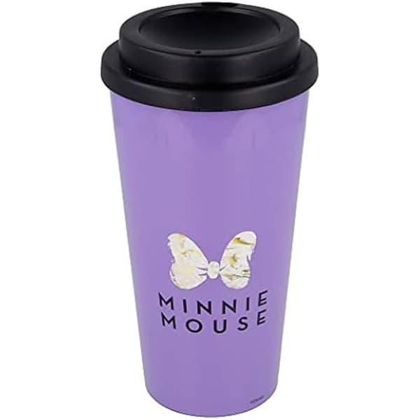Kaffekopp - STOR - Minnie Mouse - 520ML - Dubbelvägg - BPA fri