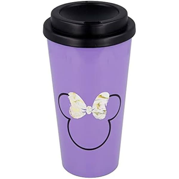 Kaffekopp - STOR - Minnie Mouse - 520ML - Dubbelvägg - BPA fri