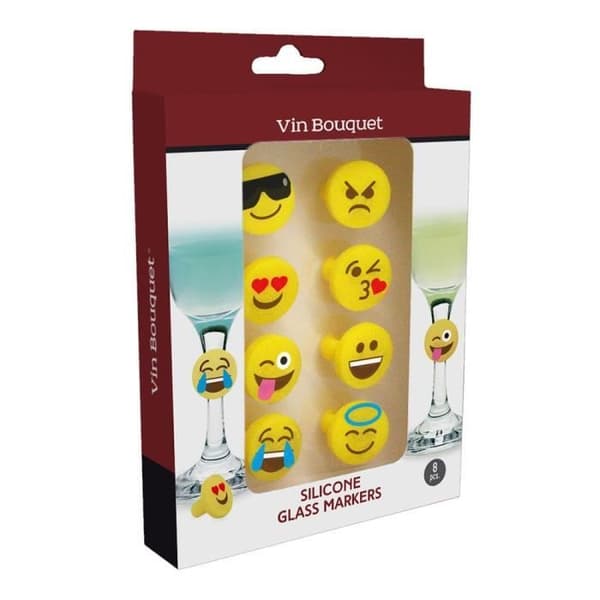 Varumärke Märke Markörer Markörer Emoticon - VINGLAS - SMAKINGSGLAS