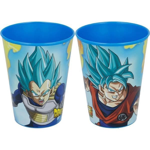 2 MELAMINGLAS / KOPPAR DRAGON BALL Z 260 ml