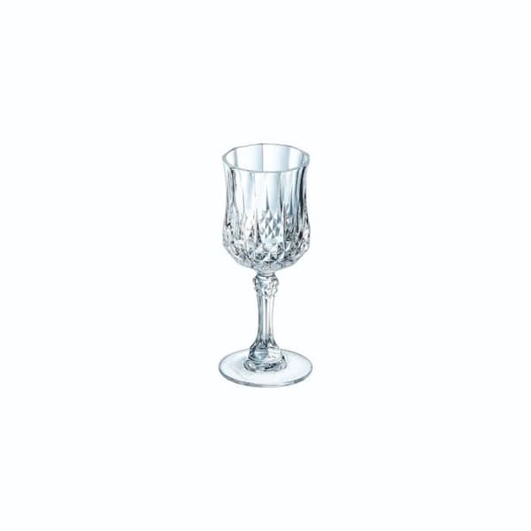 Verres à liqueur 6cl Longchamp - Cristal d'Arques - Verre ultra transparent med vintage design 135 Transparent