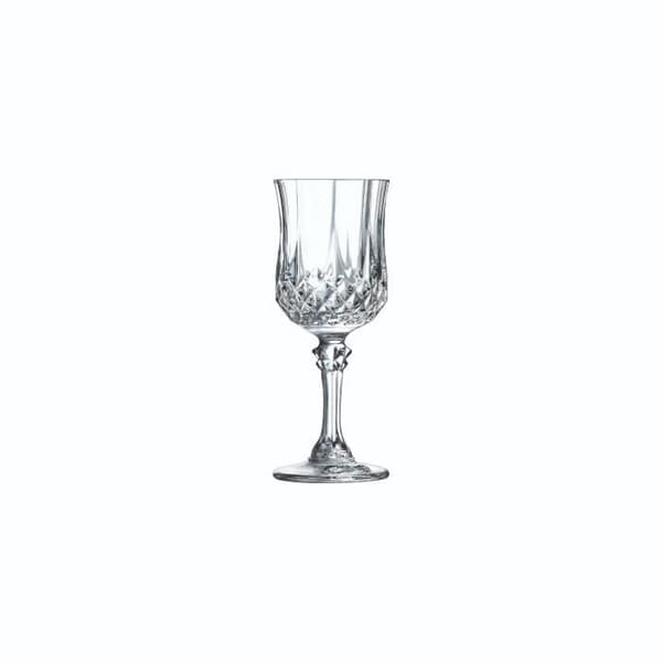 Verres à liqueur 6cl Longchamp - Cristal d'Arques - Verre ultra transparent med vintage design 135 Transparent