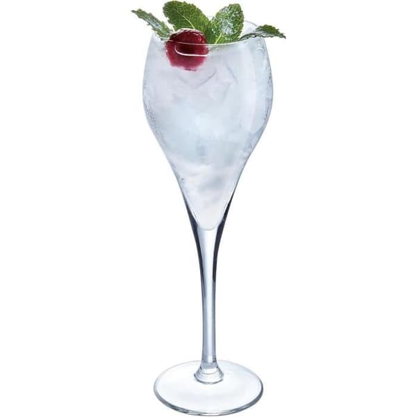 Champagneglas - Arcoroc - Kollektion Brio - 16 cl - 6 stycken - Ultra transparent glas