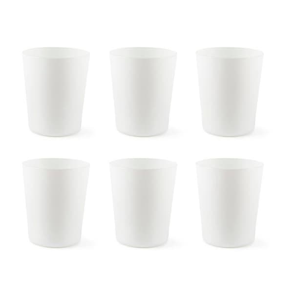 Excelsa - 65541 - Portofino Set med 6 glas, vit, 30 Cl., blåst glas