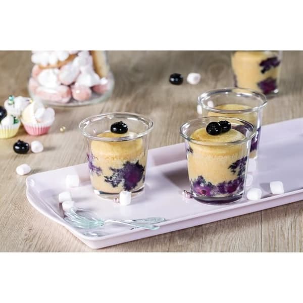 MOULINEX Set med 6 glasburkar med silikonlock, XA606000