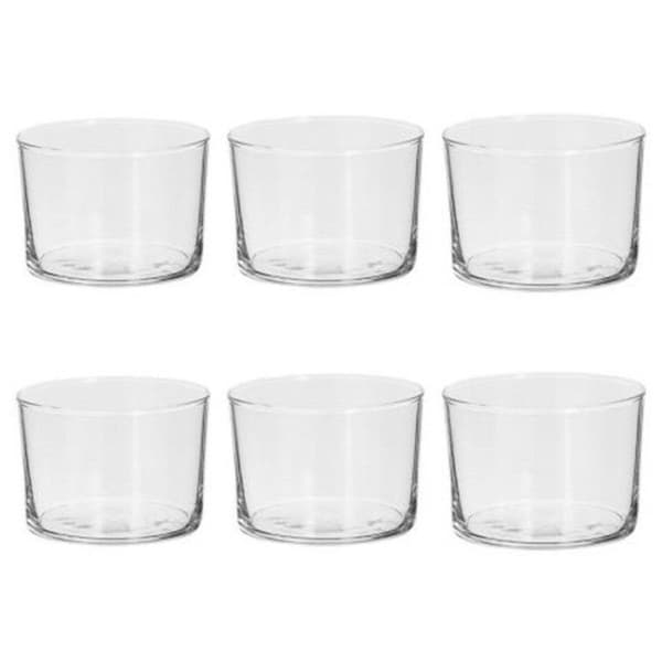 Set med 6 Låga Tumblers "Bodeg'eau" 24cl Transparent