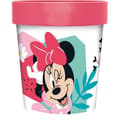 Miniatyrbild 1 av 3: Fruktiga Drycker Tataway Plastglas Rosa Disney Minnie för Flickor 260 Ml med Anti-glid Botten