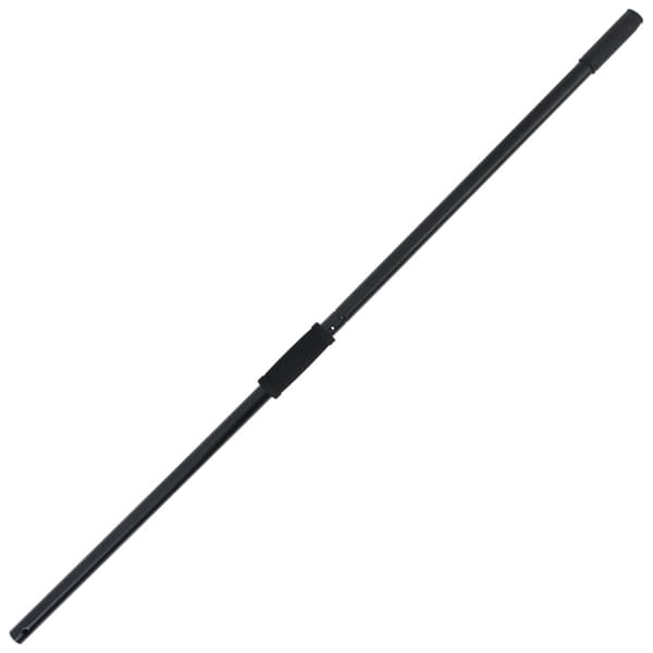 vidaXL Talikon varsi Ø3,5x127,5 cm musta teräs