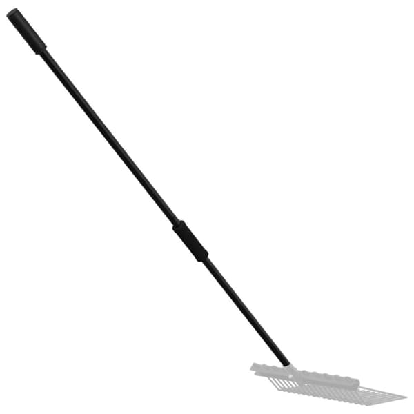 vidaXL Skaft till högaffel Ø3,5x127,5 cm svart stål