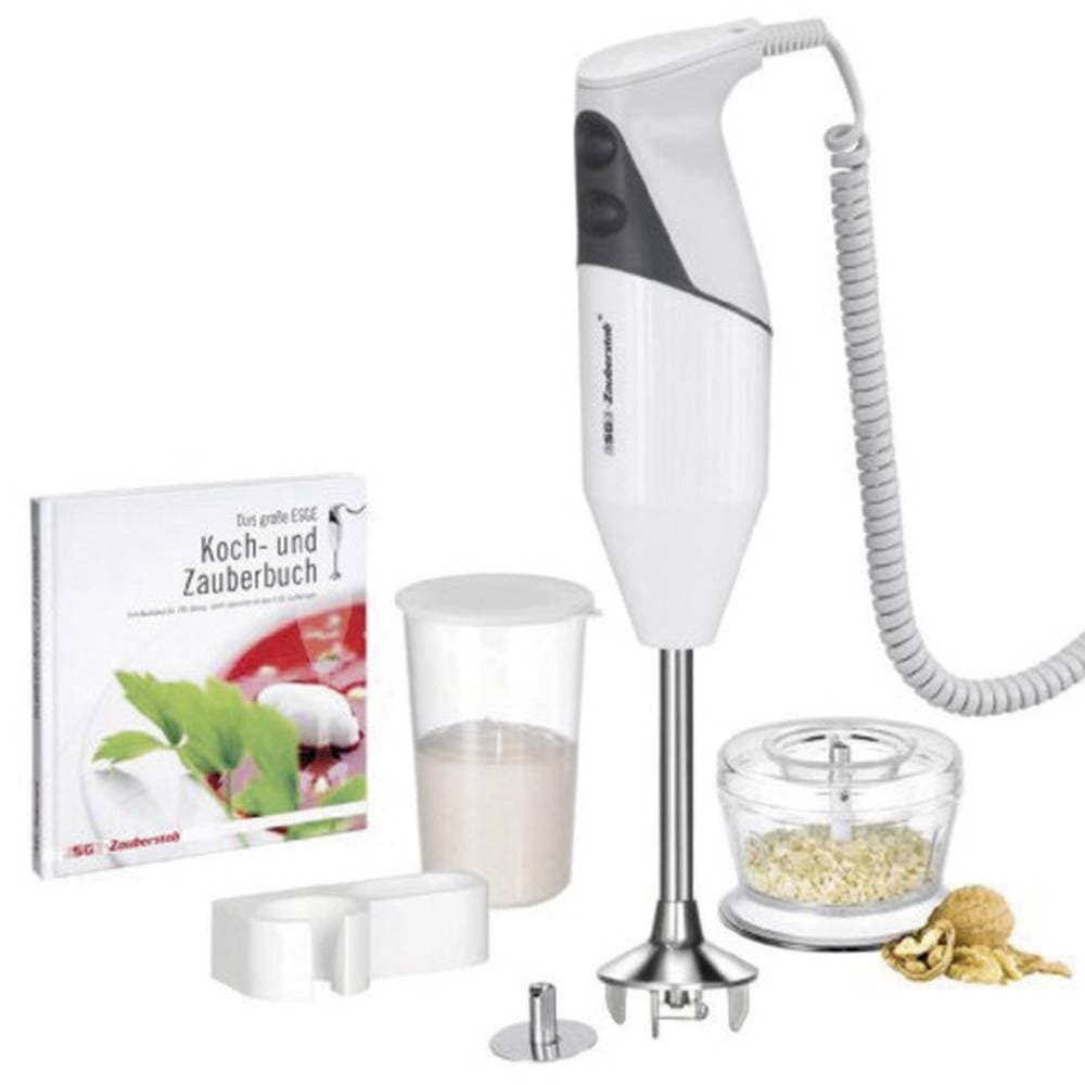 ESGE M160 G Stavmixer 160 W med hackare, med Shaker Vit