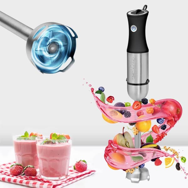 Profi Cook PC-SM 1094 Stavmixer 1000 W steglös hastighetsjustering Svart, Rostfritt stål