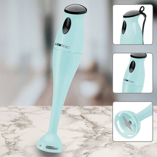 Clatronic SM 3577 Stavmixer 180 W med Shaker Mint