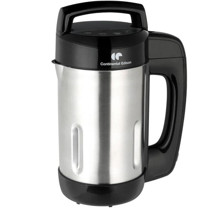 CONTINENTAL EDISON - CESP800BL - Opvarmningsblender - Sort - 800W - 1,6 liter