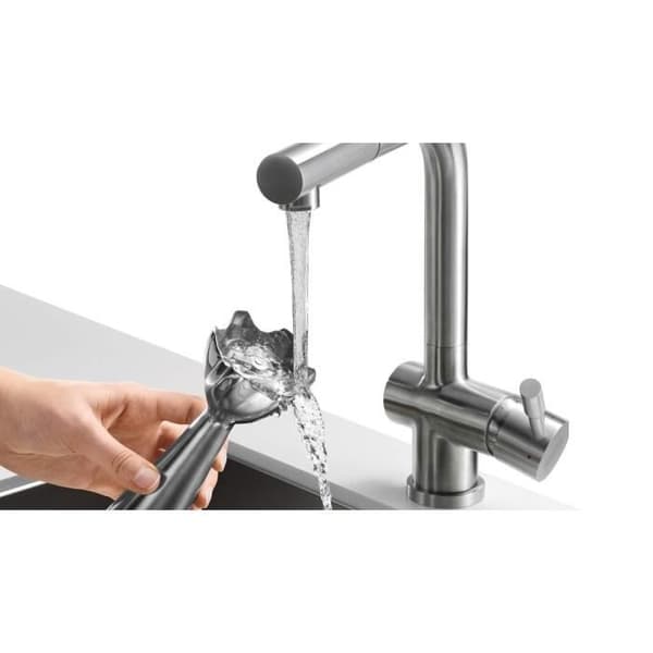 Stavmixer - BRAUN - MQ3045WH aperitif - MultiQuick 3 med 2 hackare - vit och blå