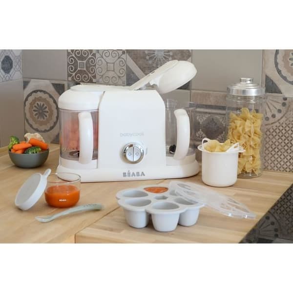 BEABA Baby Robot Babycook Duo Vit &amp; Silver