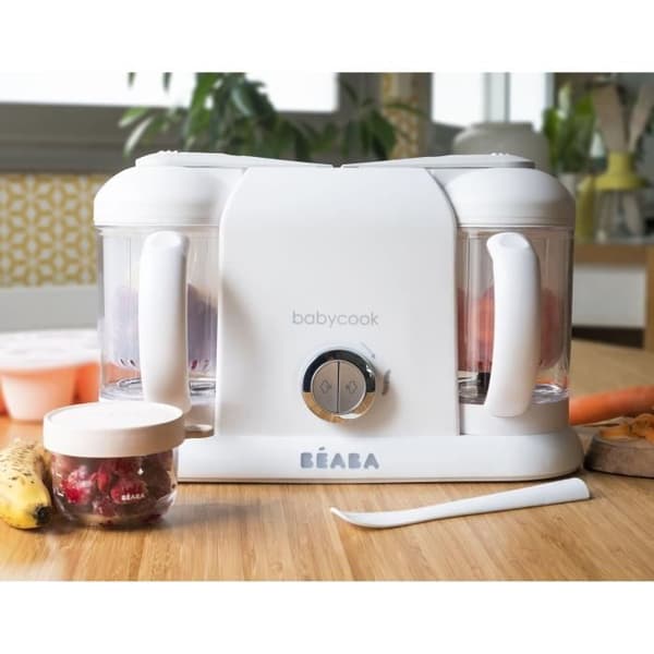 BEABA Baby Robot Babycook Duo Vit &amp; Silver
