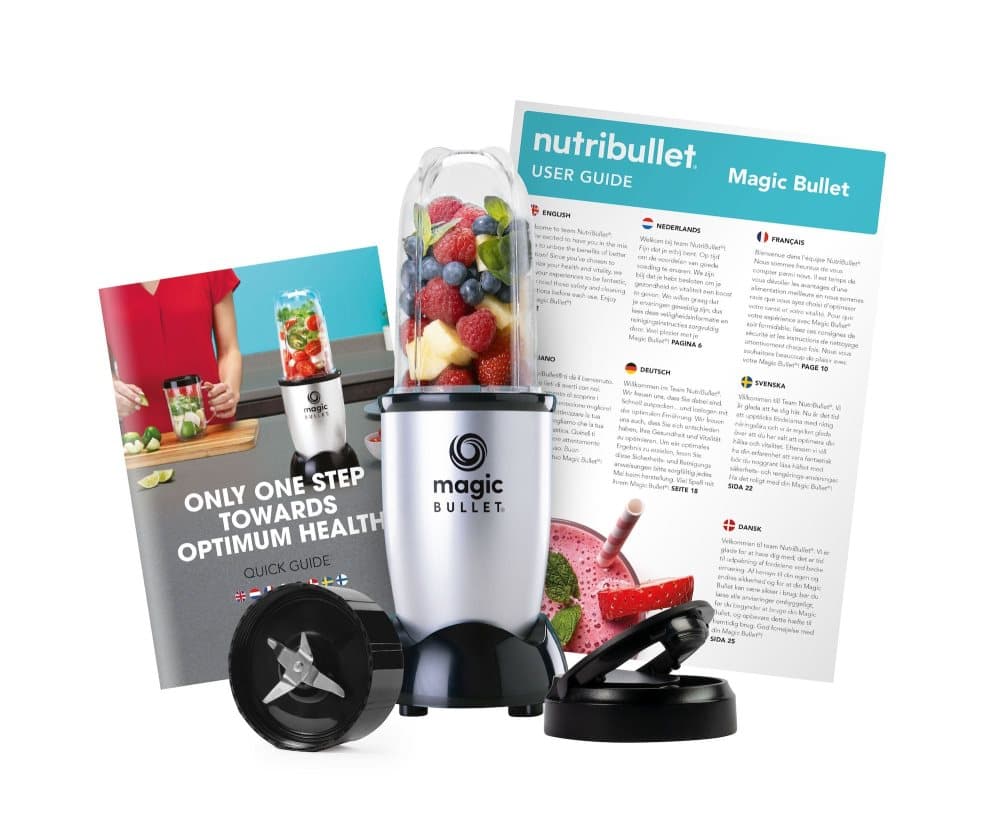 Magic Bullet Compact 0w Silver 4 Delar Mixer Blender Cdon