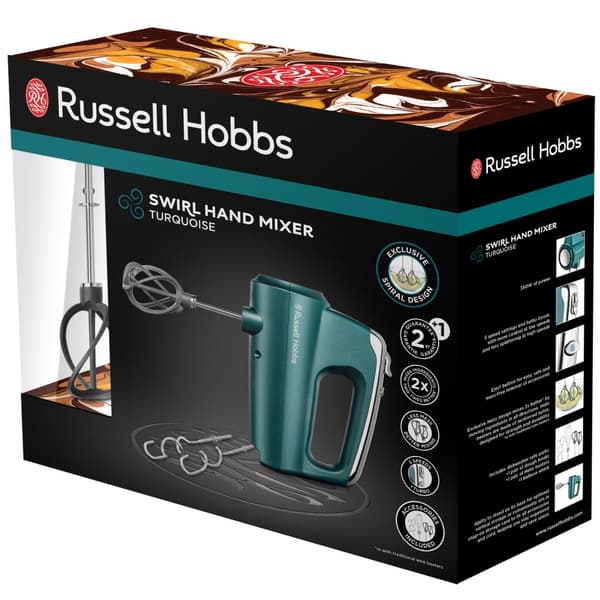 Russell Hobbs Elvisp Swirl turkis
