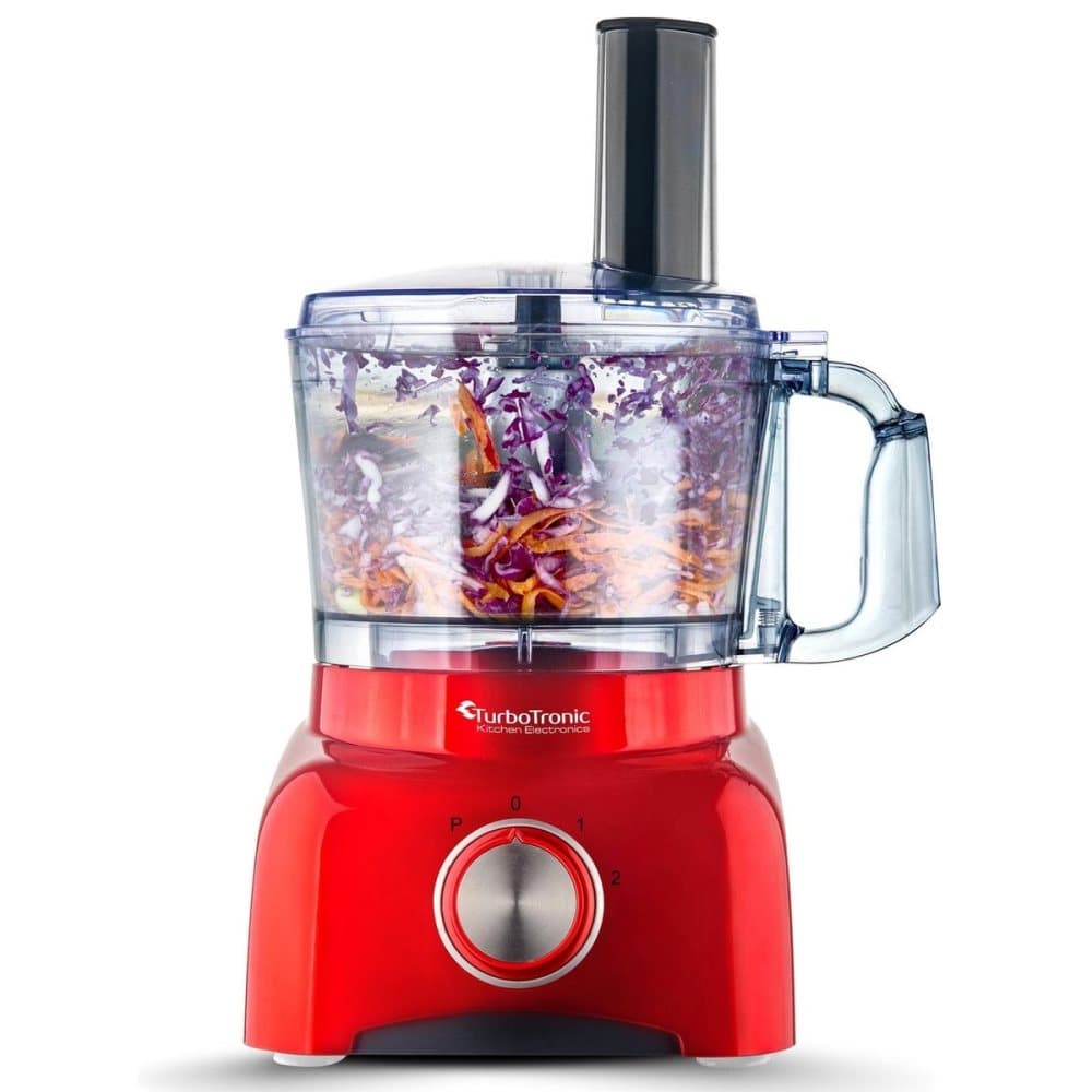TurboTronic FP800 matberedare 1,2 liter - 800W - Röd