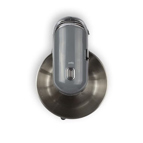 LIVOO DOP137G - Multifunktions konditorivarorobot - 3L skål i rostfritt stål - 6 hastigheter - Metallvisp och krok - Grå