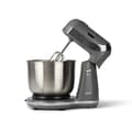 Miniatyrbillede 2 af 6: LIVOO DOP137G - Multifunktions konditorivarorobot - 3L skål i rostfritt stål - 6 hastigheter - Metallvisp och krok - Grå