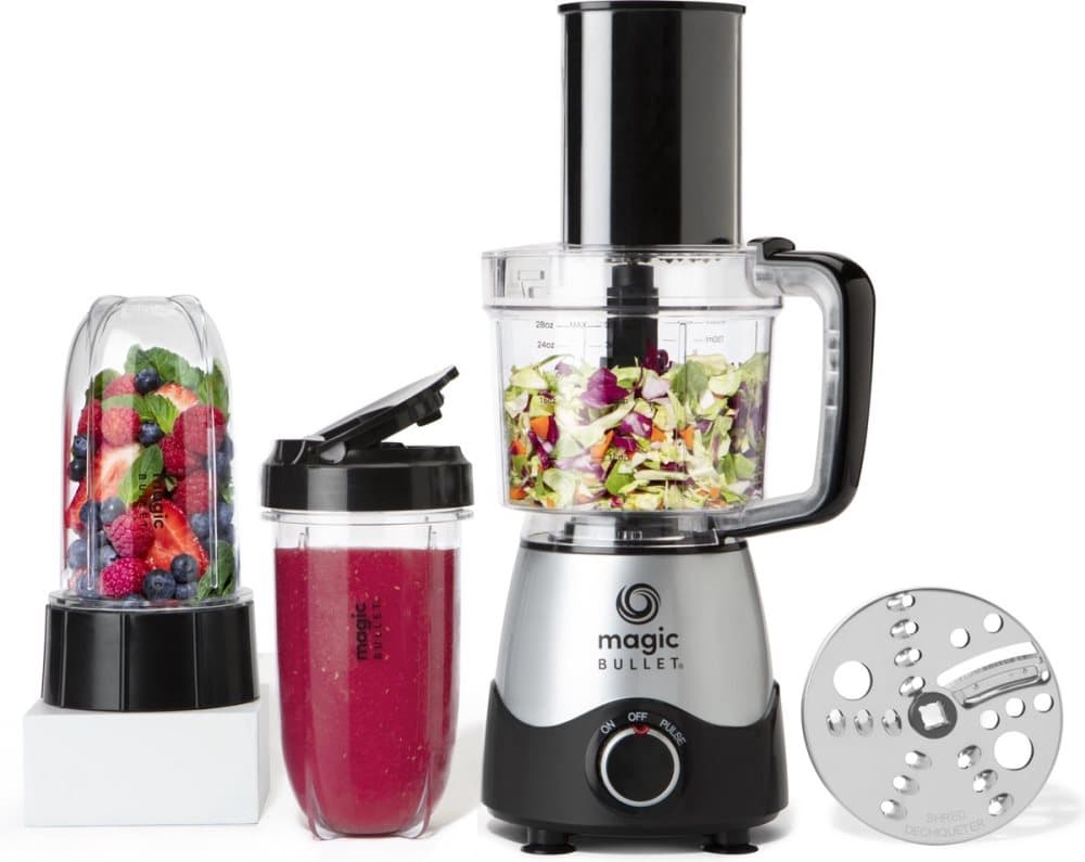 Magic Bullet Kitchen Express, mixer och matberedare, grå