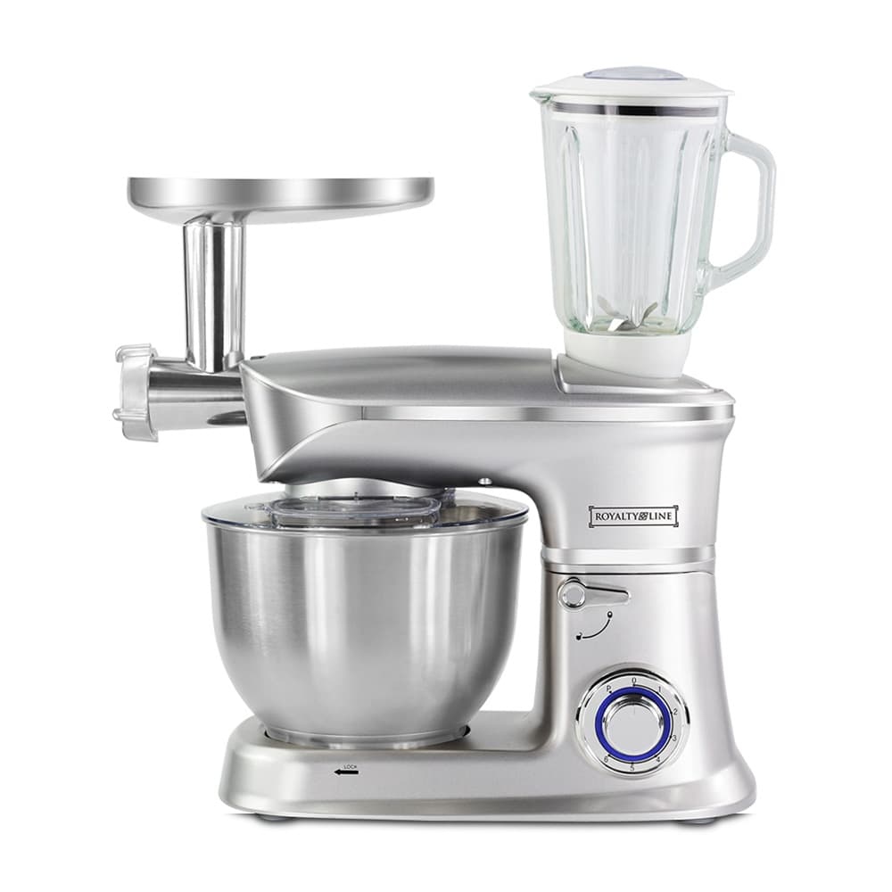 Royalty Line XL Köksmaskin 3in1 1900W. 6.5L, Silver
