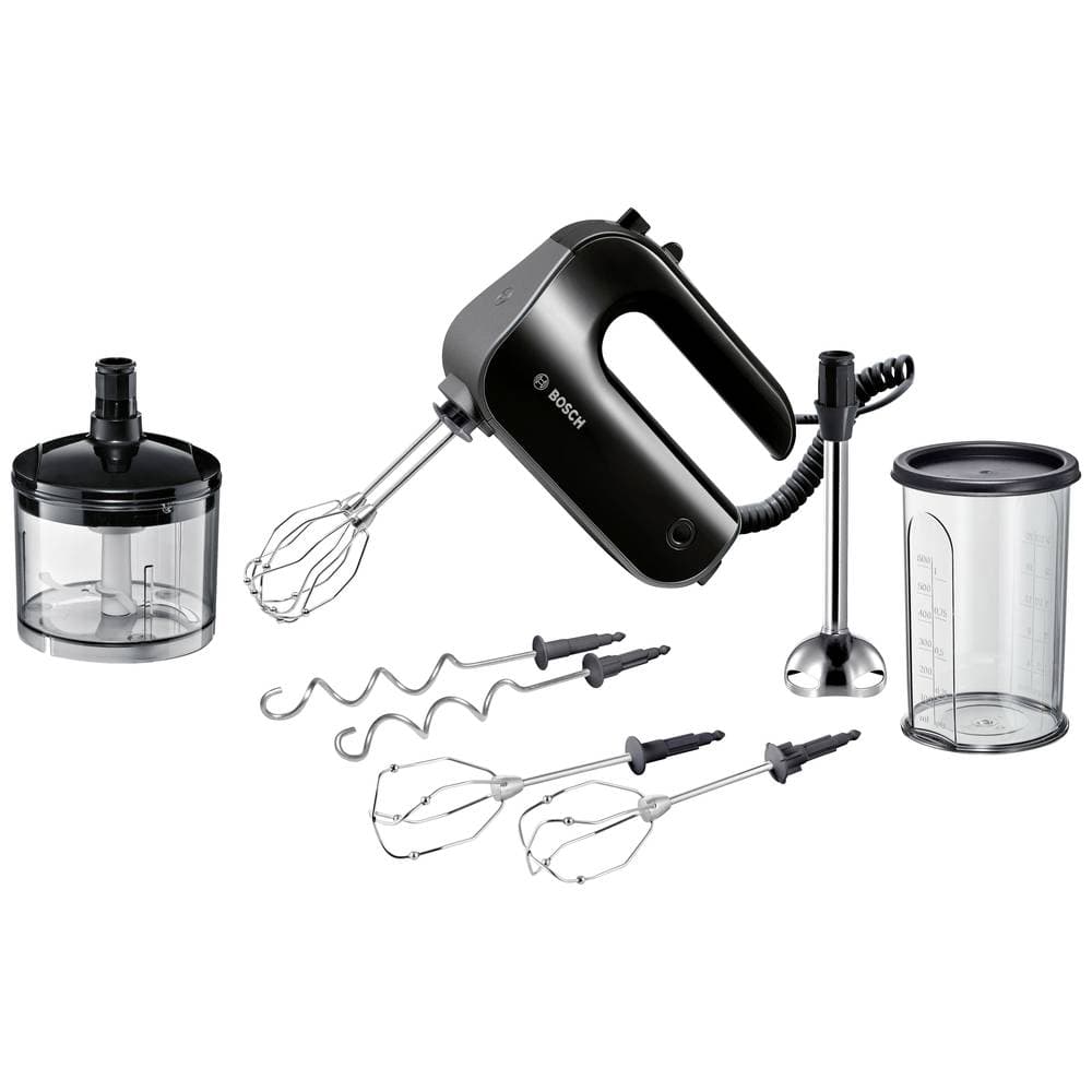Bosch Haushalt MFQ4980B Elvisp 850 W Svart, Silver