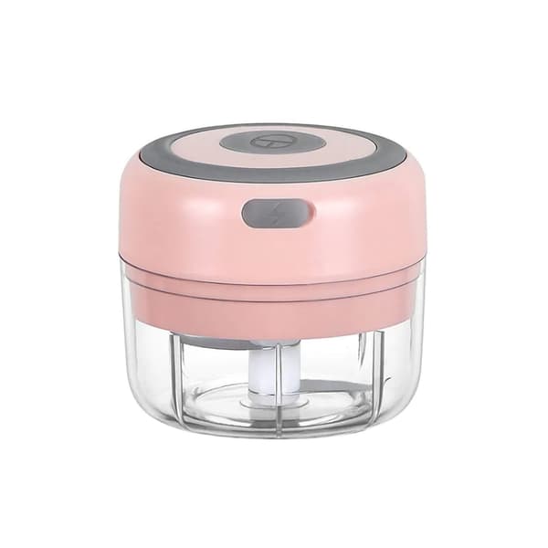 Elektrisk Mini Dicer / Cutter - 100 ml Pink
